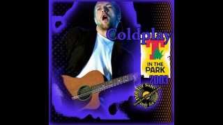 Coldplay - Lips Like Sugar (With Ian McCulloch) Live T in The Park 2003