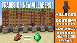 NEW Villager Trading Guide (1.8 Trades // Explanation & Tutorial) - #3 - Villager Academy