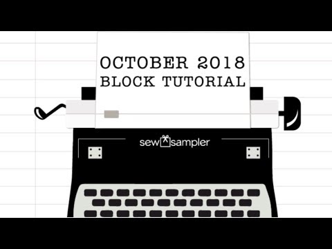 October 2018 Sew Sampler Box- EXCLUSIVE PATTERN TUTORIAL! | Fat Quarter Shop