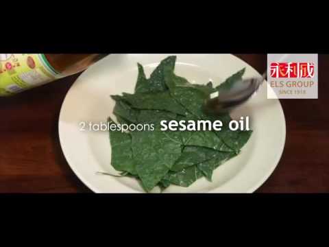 Tuscan Kale with Sesame Oil
