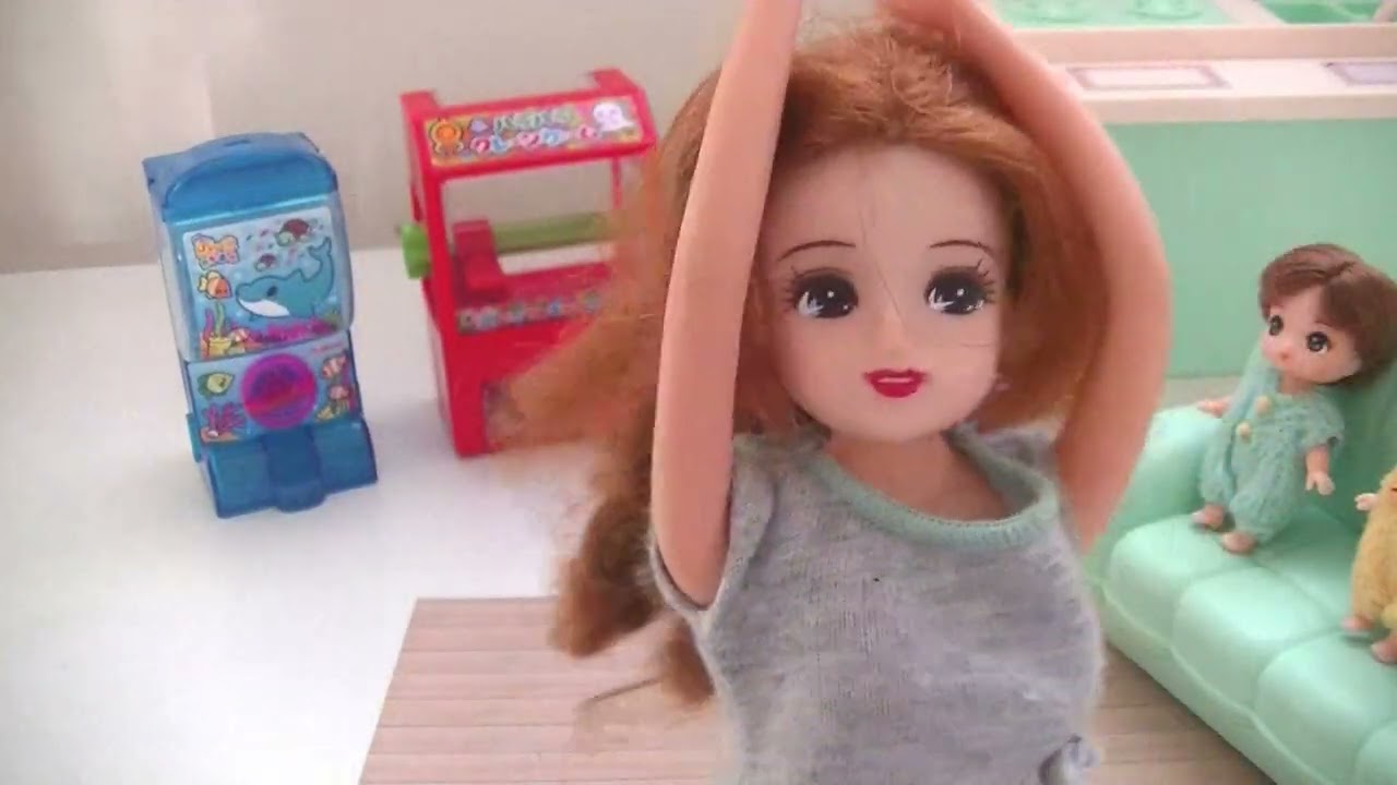 リカちゃん、ピンチ！？お腹がいたくて病院にいったらまこともびっくり！