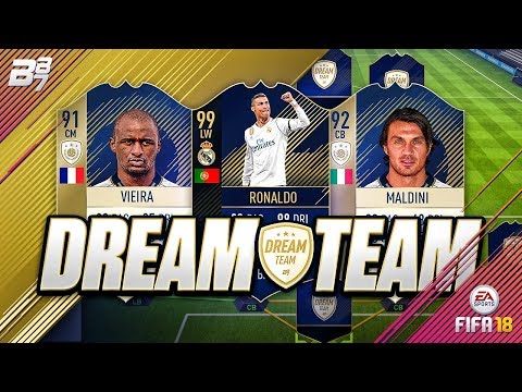 INSANE GOD SQUAD! w/ TOTY RONALDO | FIFA 18 ULTIMATE TEAM SQUAD BUILDER