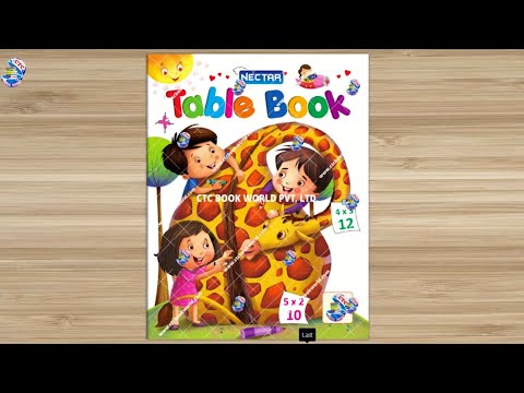 Mathematics Tables Learning Book