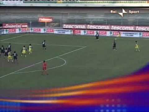 Calcio 2009 : J24 : Chievo Verone - Catane : 1-1