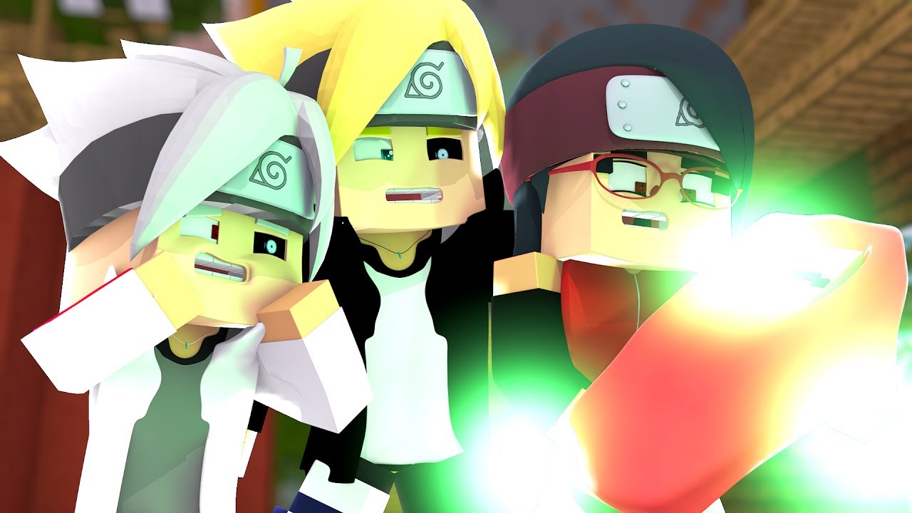 Minecraft: BORUTO - A NOVA FILHA DO BORUTO E DA SARADA #107