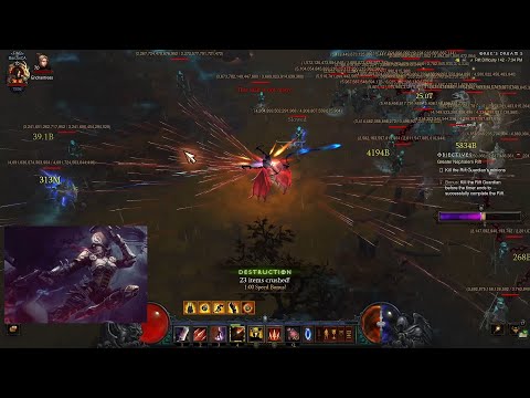 Rank 1 UE Demon Hunter 142 - Strafe-Multishot (Diablo 3 Season 27)