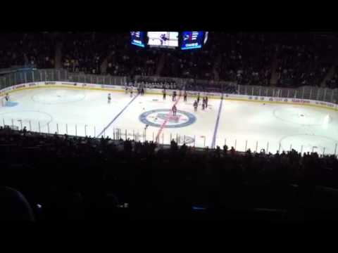 New York Rangers vs San Jose Sharks fight
