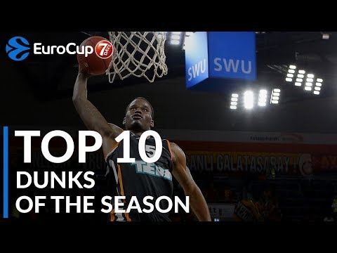 2018-19 7DAYS EuroCup: Top 10 Dunks!