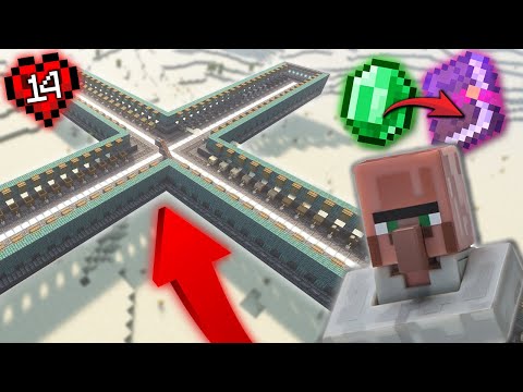 I Built A Villager Trading Hall For EVERY TRADE In Hardcore Minecraft!