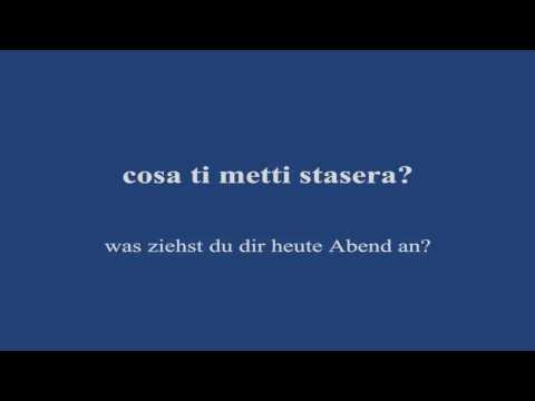 Sprachenkino für Italienisch Anfänger Lektion 08 - Italienisch lernen