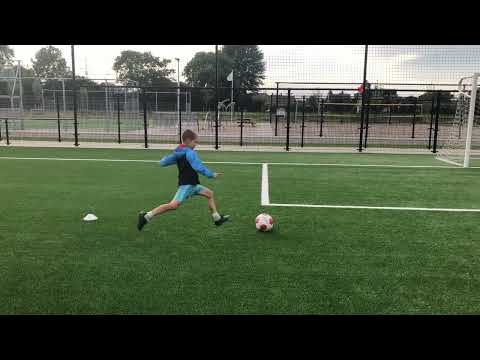 Curve shots. Vlad 9YO. SV Meerkerk. Netherlands.