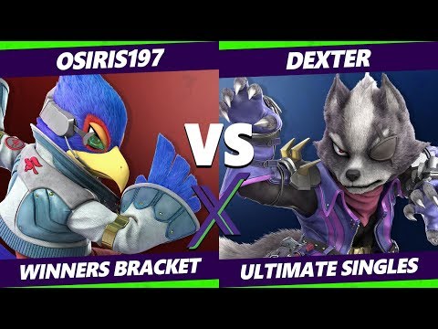 Smash Ultimate Tournament - Osiris197 (Falco, Greninja) Vs. Dexter (Wolf) S@X 305 SSBU Winners Quart