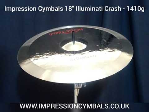 Impression Cymbals 18" Illuminati Crash - 1410g