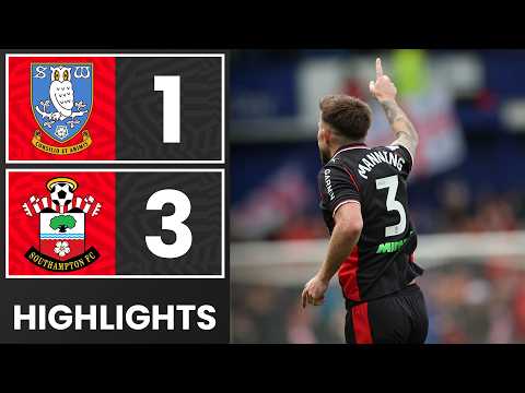 HIGHLIGHTS: Sheffield Wednesday 1-3 Southampton | Championship