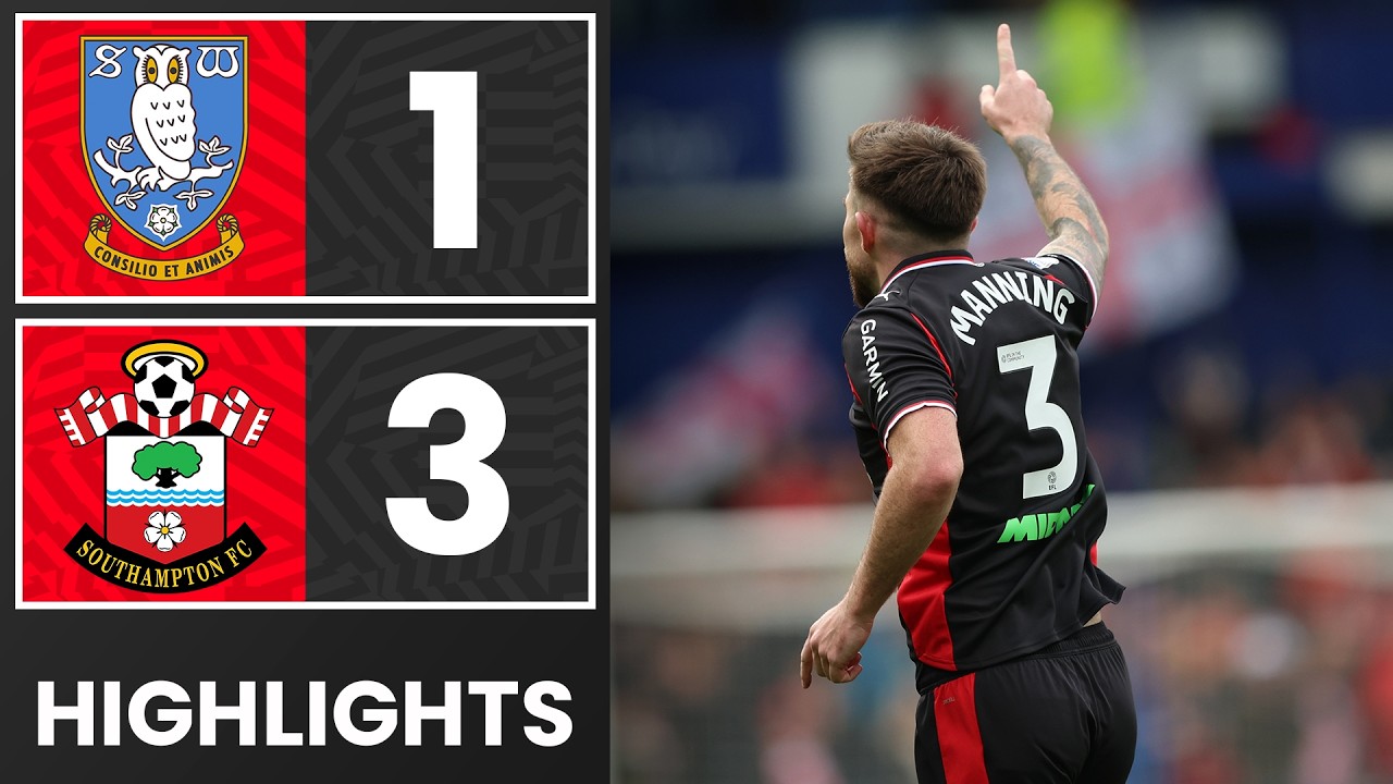 Sheffield Wednesday vs Southampton Highlights