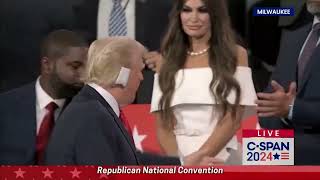 Lee Greenwood introduces President Donald Trump at the 2024 RNC with his song “God Bless The USA”