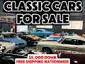 $5000 Down Gets You a Classic Car | Warehouse Walkthrough