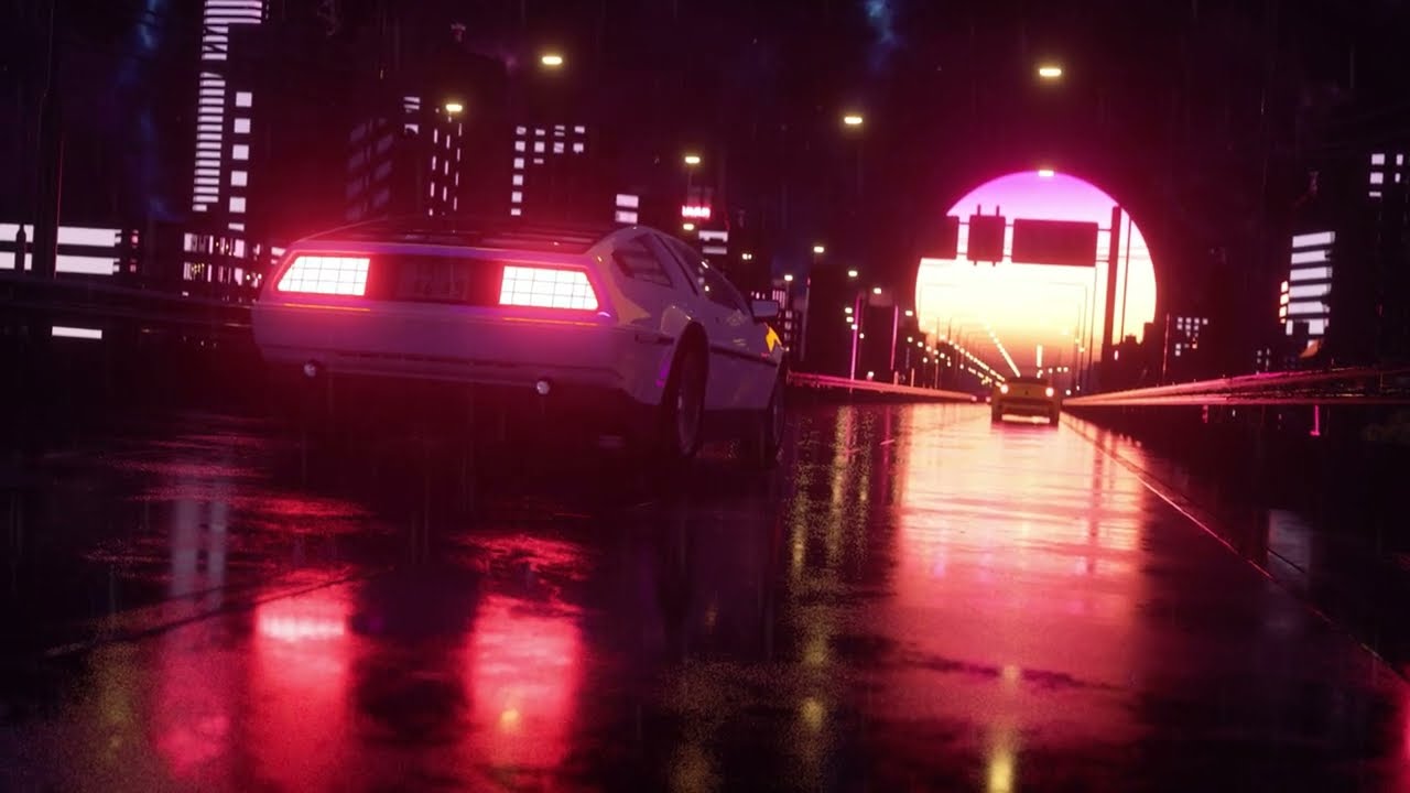 Cars in the rainy day Live Wallpaper ➜ 4K