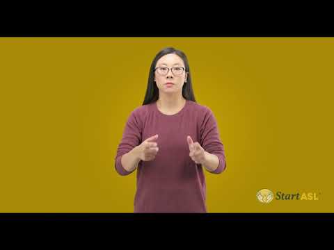 Video thumbnail: How to sign Run in ASL