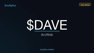 DAVE — Scanner Alpha