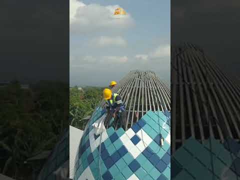 Yuk, intip kubah masjid premium kami yang ada di Kediri! 💫 Konsultasi gratis dan penawaran terbaik menanti kamu di sini...