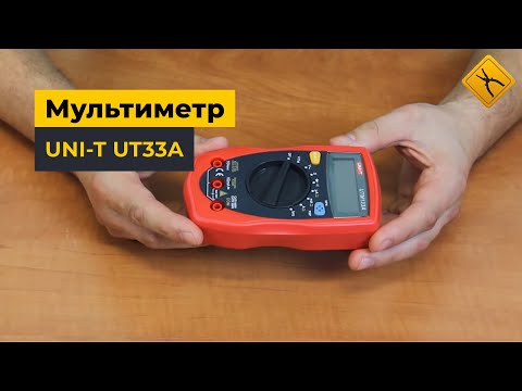 Цифровой мультиметр UNI-T UTM 133A (UT33A) Превью 1