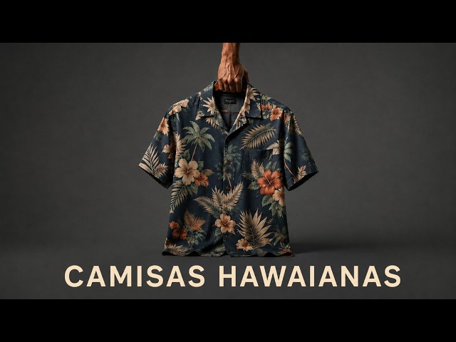 Vídeo relacionado con Camisa Hawaiana para Hombre, Casual, Manga Corta, algodón, Estampado Floral, para Vacaciones, Playa, Blusa Ligera de Verano, marrón, M