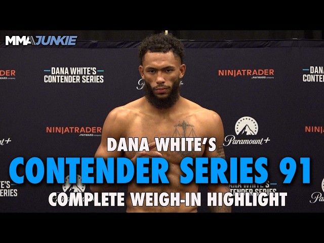 DWCS 2026 Week 5 Weigh-In Highlights: Echols Misses Weight