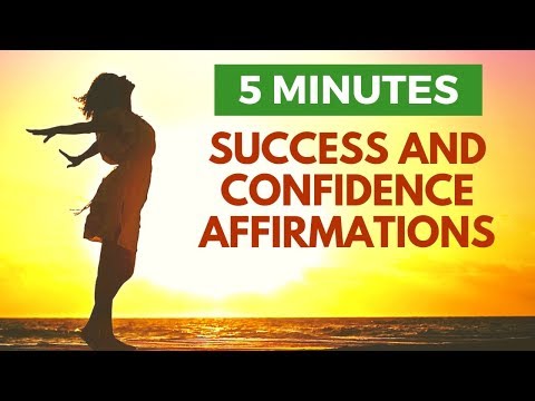 5 Minute AFFIRMATIONS for SUCCESS and Confidence - Energize Your Day!