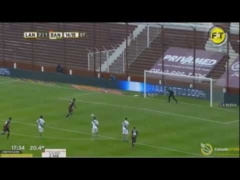 Gol de Jose Sand doblete - Lanus 2 x 1 Banfield - Fecha 18 - Liga Argentina