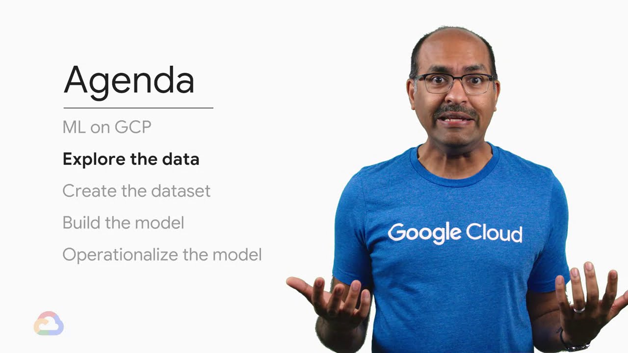Exploring the dataset - End-to-End Machine Learning with TensorFlow on GCP from Google Cloud #5