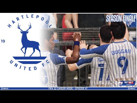 FIFA 22 YOUTH ACADEMY Career Mode EP47 - Youth Edition - Hartlepool United - SEASON FINALE