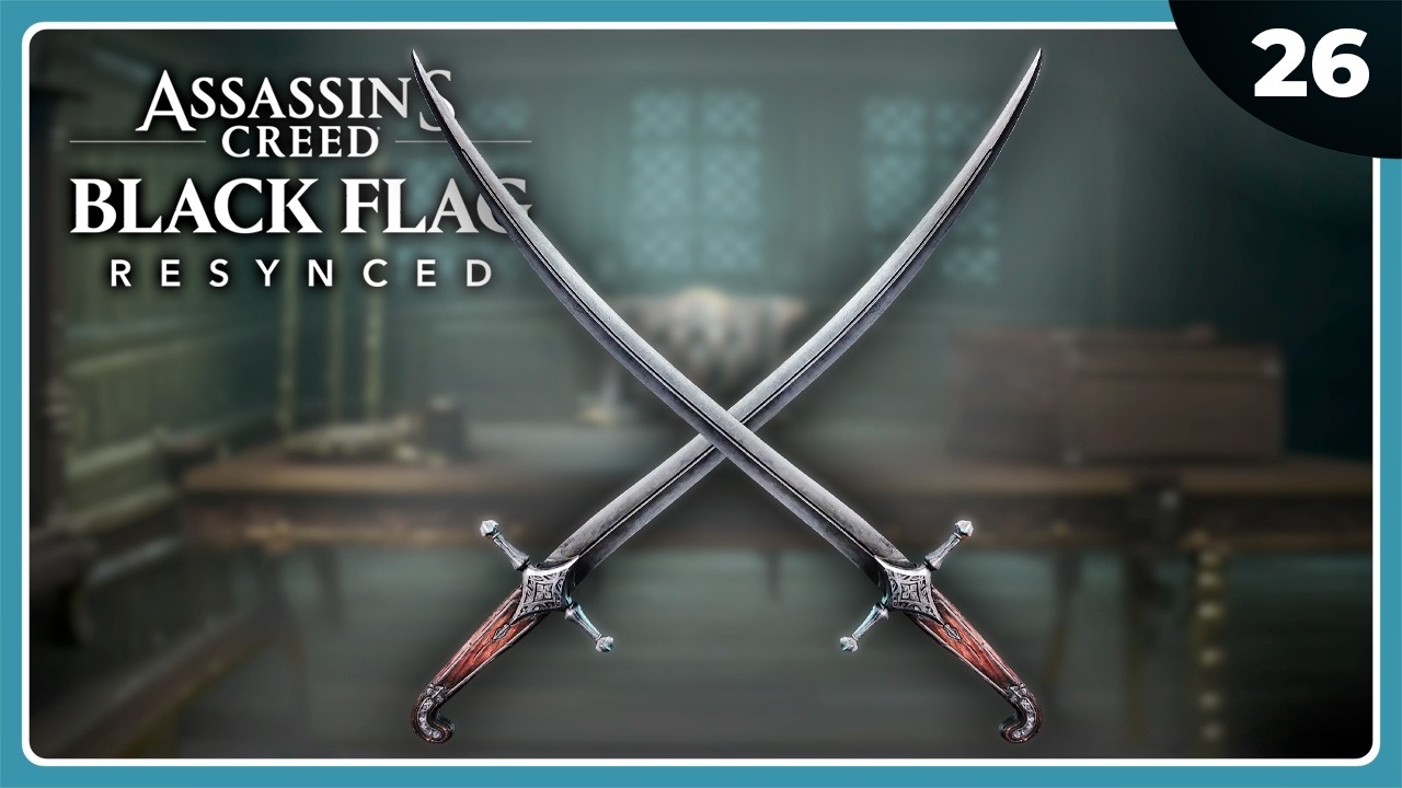 ACBF #26 | POR FIN!! LAS CIMITARRAS PERSAS | ASSASSIN'S CREED BLACK FLAG RESYNCED Gameplay Español