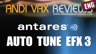 Video thumbnail for AVR 022 ENG - Antares Autotune EFX 3 by andivax