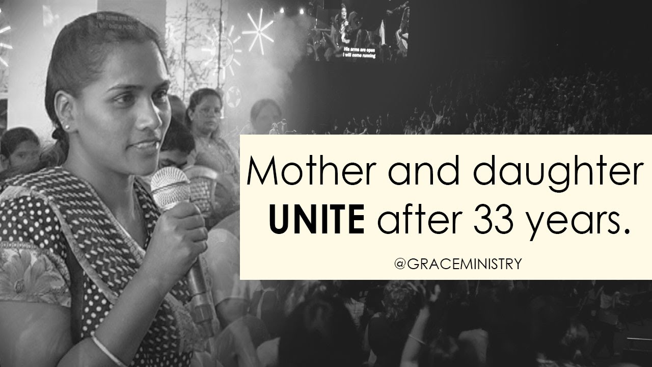 Mangalore : Grace Ministry unites Mother and daughter after 33 years