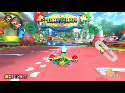 Me and my friends can't afford Among Us... (Mario Kart 8 Deluxe Funny Moments)