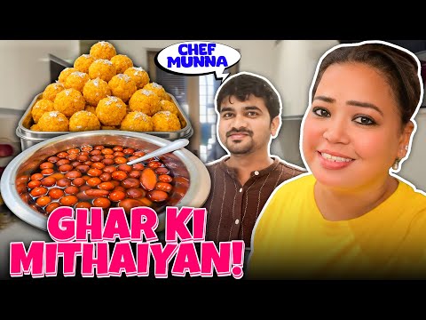 Munna Ne Banayi Ghar Mein Dher Saari Mithai 😋 | Bharti Singh | Harssh Limbachiyaa | Golla