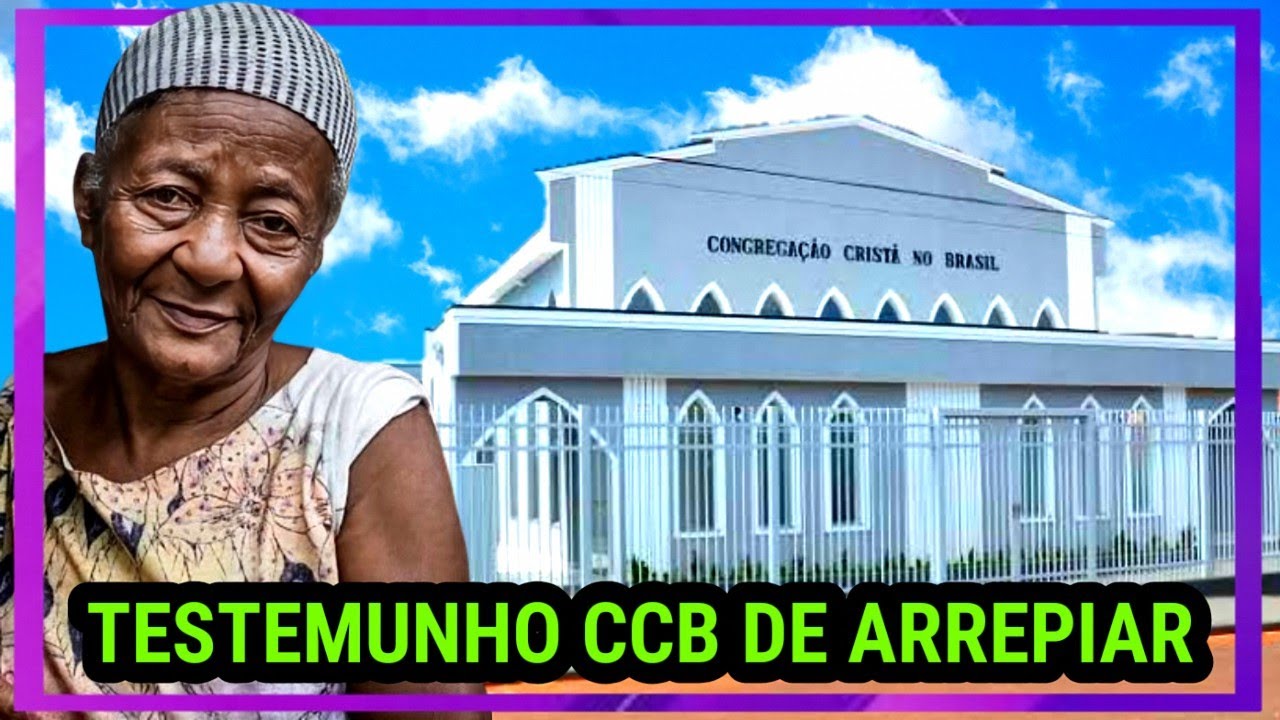 Testemunho CCB - "É a primeira vez que eu vejo o pai da mentira falar a verdade" OBRA TREMENDA