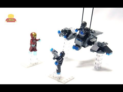 Vidéo LEGO Marvel 76029 : Iron Man contre Ultron