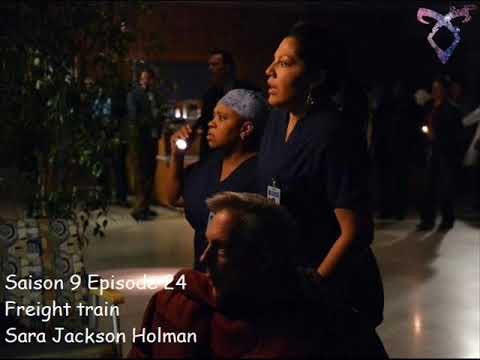 Grey's anatomy S9E24 - Freight train - Sara Jackson Holman