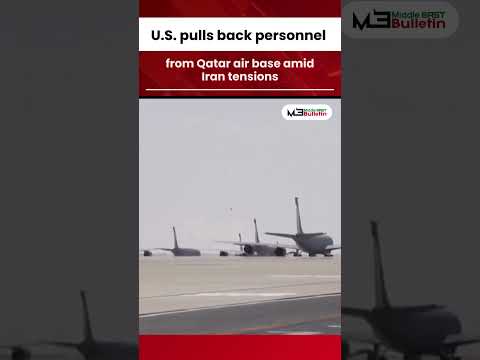 US Pulls Personnel From Qatar’s Al Udeid Air Base Amid Rising Iran Tensions