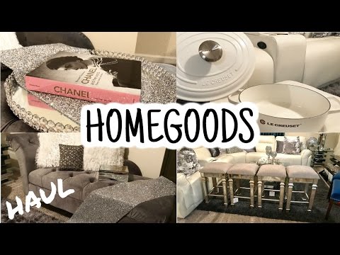 GLAM HOME DECOR HAUL | HomeGoods Haul Video