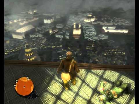 Jump from Eiffel tower (The Saboteur)