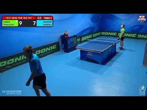 00:00 Valerii Tatarynov 3-2 Anatolii Levshyn West 5 WIN CUP 30.11.2022 | TABLE TENNIS WINCUP