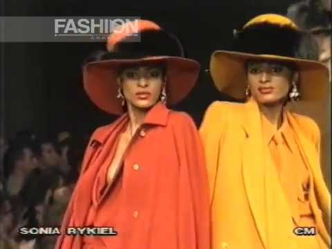 "Sonia Rykiel" Autumn Winter 1990 1991 Paris Pret a Porter Woman by Canale Moda