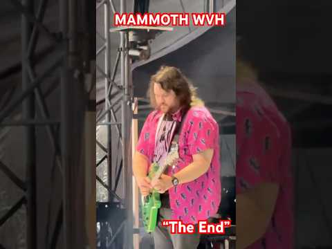 MAMMOTH WVH “The End” (tapping intro) at Soaring Eagle Casino