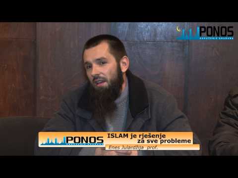 Islam je rjesenje za sve probleme - prof.Enes Julardzija