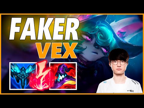 ⚡FAKER VEX MID GAMEPLAY⚡SEASON 12 LEAGUE OF LEGENDS