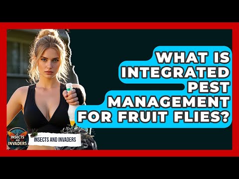 What Is Integrated Pest Management For Fruit Flies? - Insects and Invaders