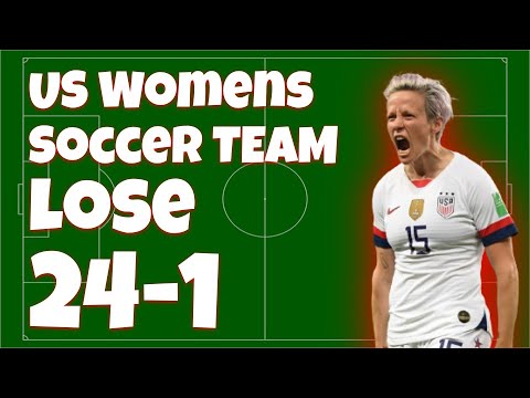 US Womens Soccer Team LOSE 24 - 1 to Mens Team to Prove a Point.